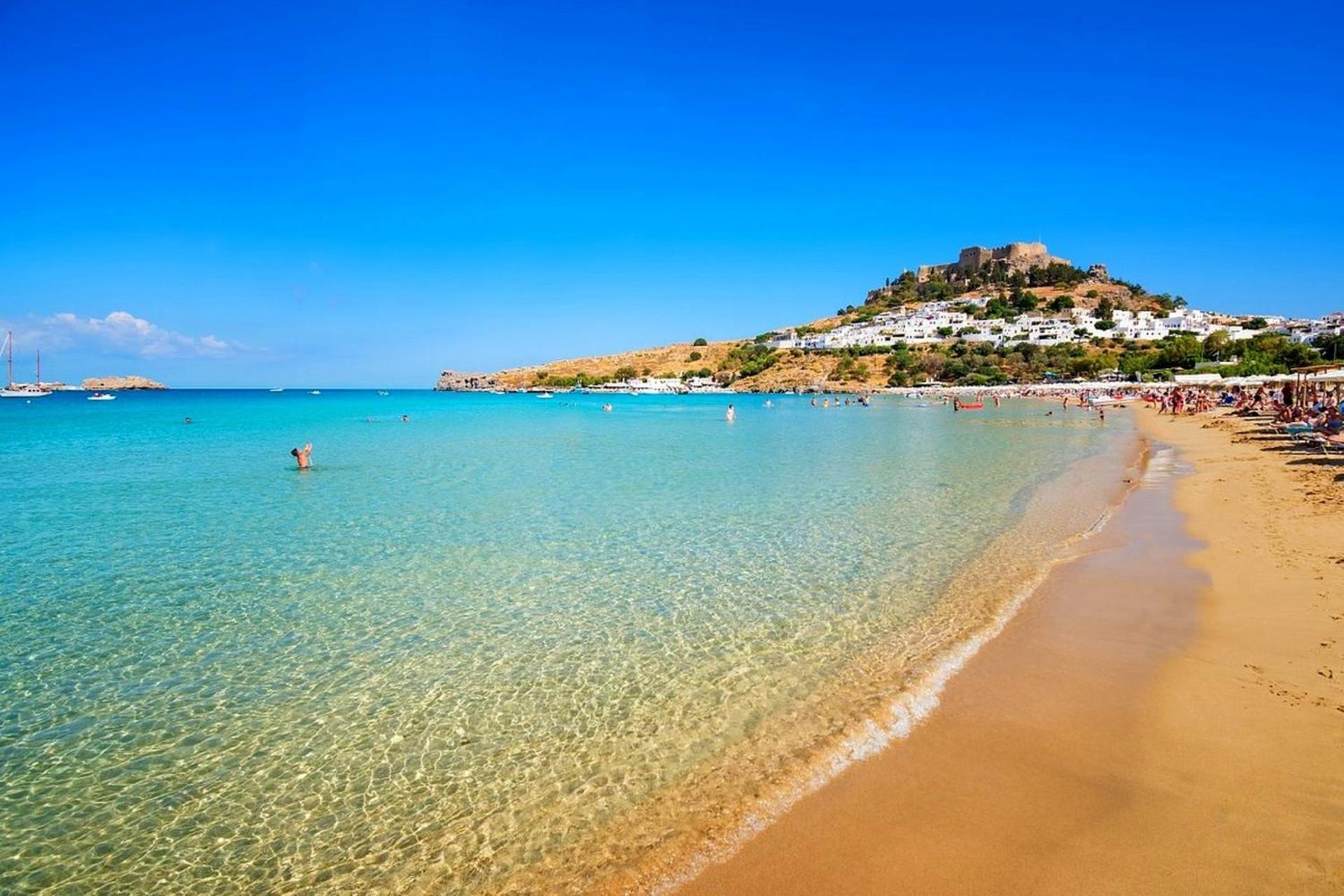 Galini View Apartments Lindos Exterior foto