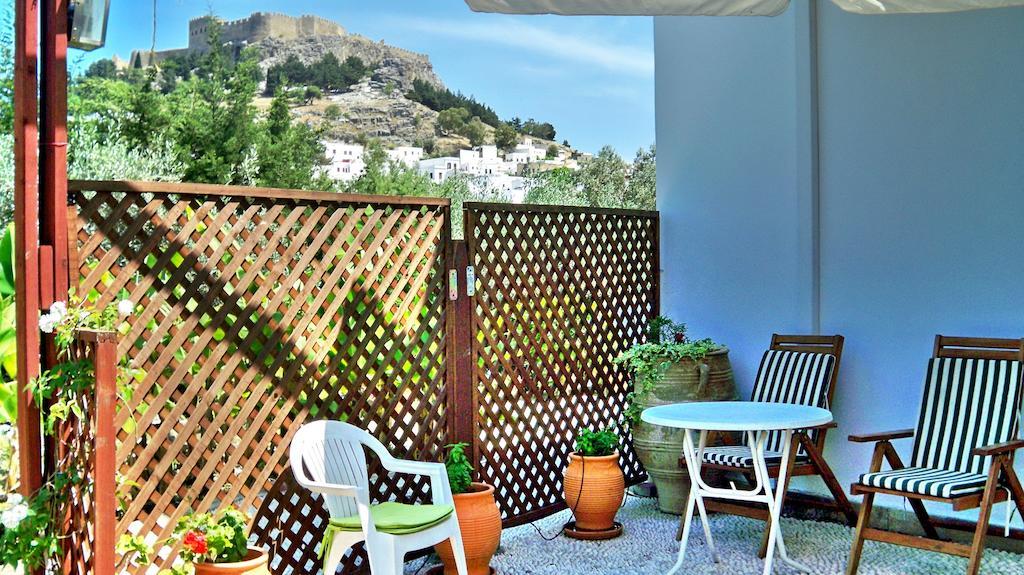 Galini View Apartments Lindos Habitación foto