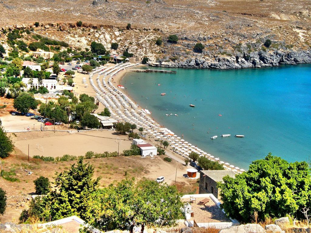 Galini View Apartments Lindos Exterior foto